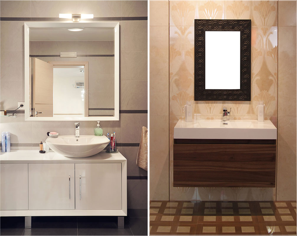 cermin kamar mandi minimalis